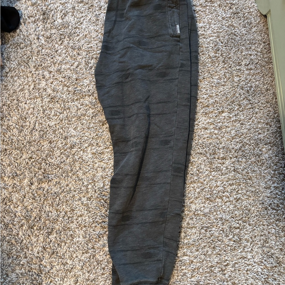 Hollister Dark Gray Camouflage Joggers